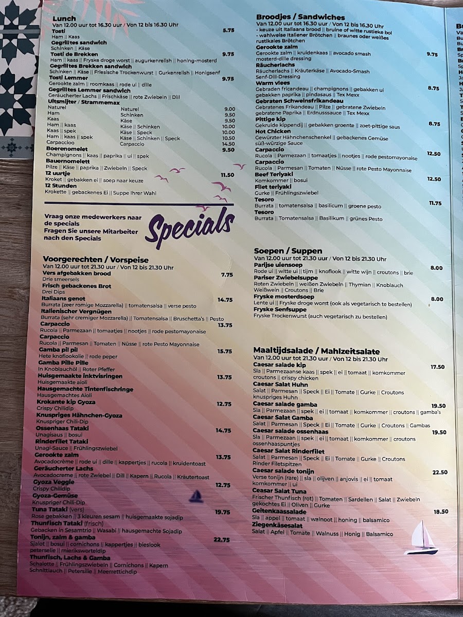 Menu Restaurant De Brekken-3