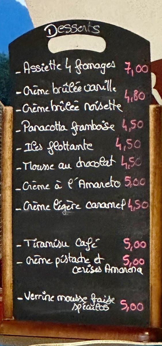 Menu Restaurant De La Halte-2