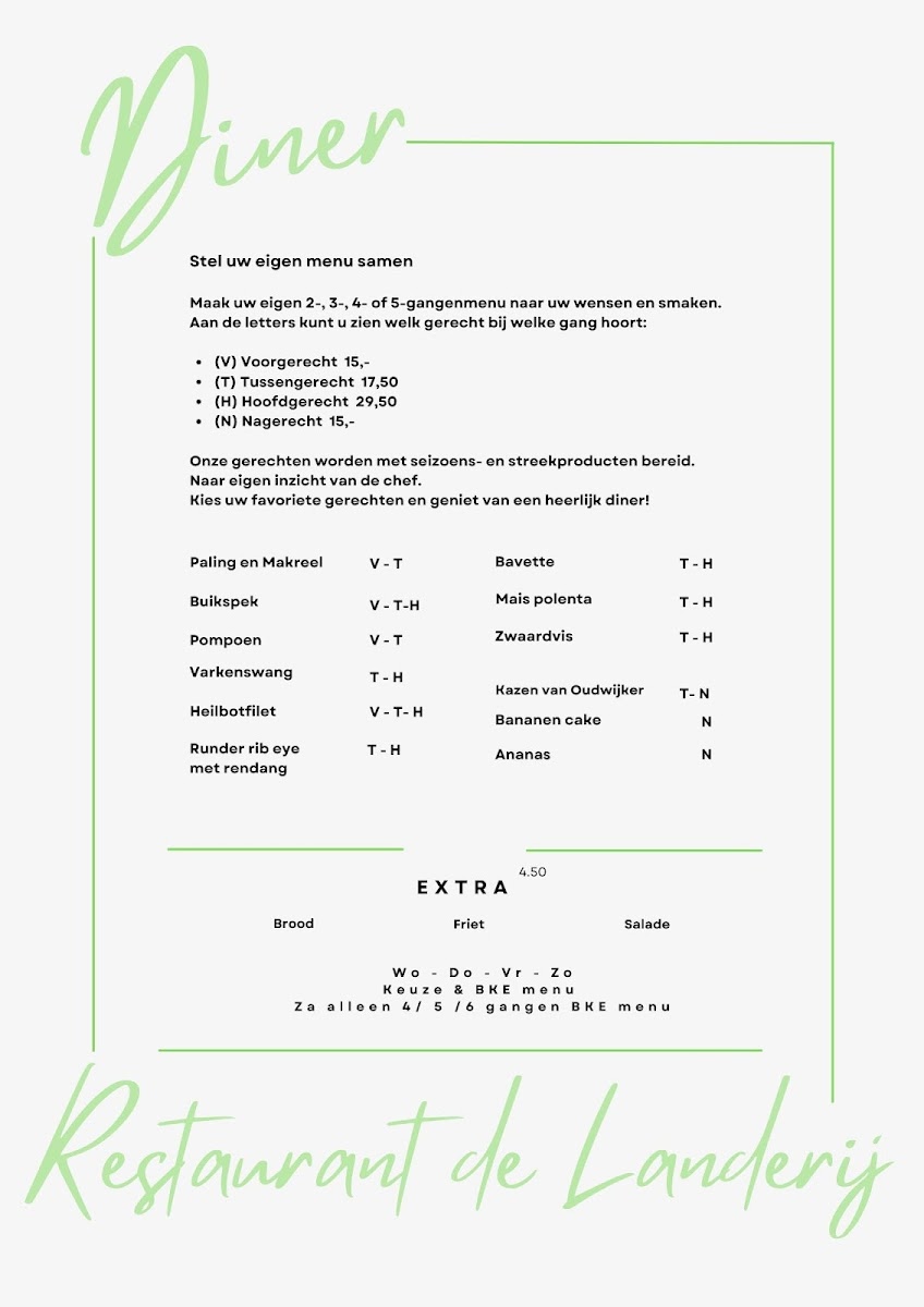 Menu Restaurant De Landerij-2