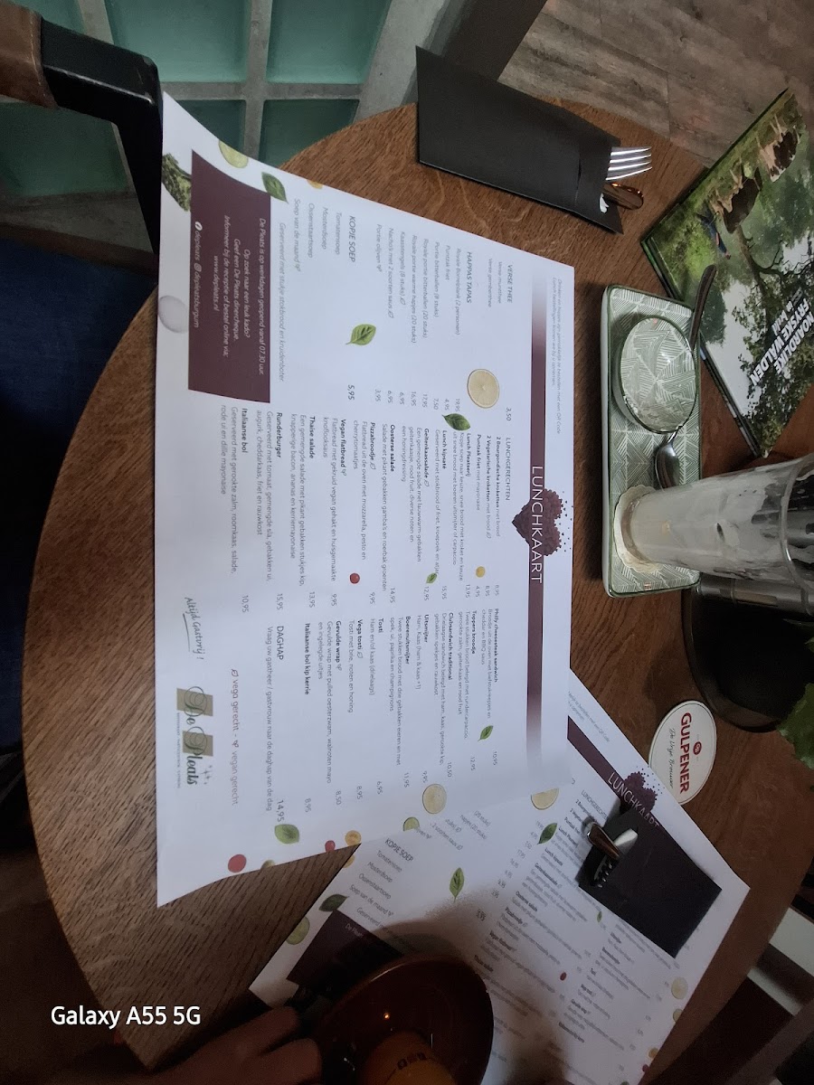 Menu Restaurant De Pleats-1