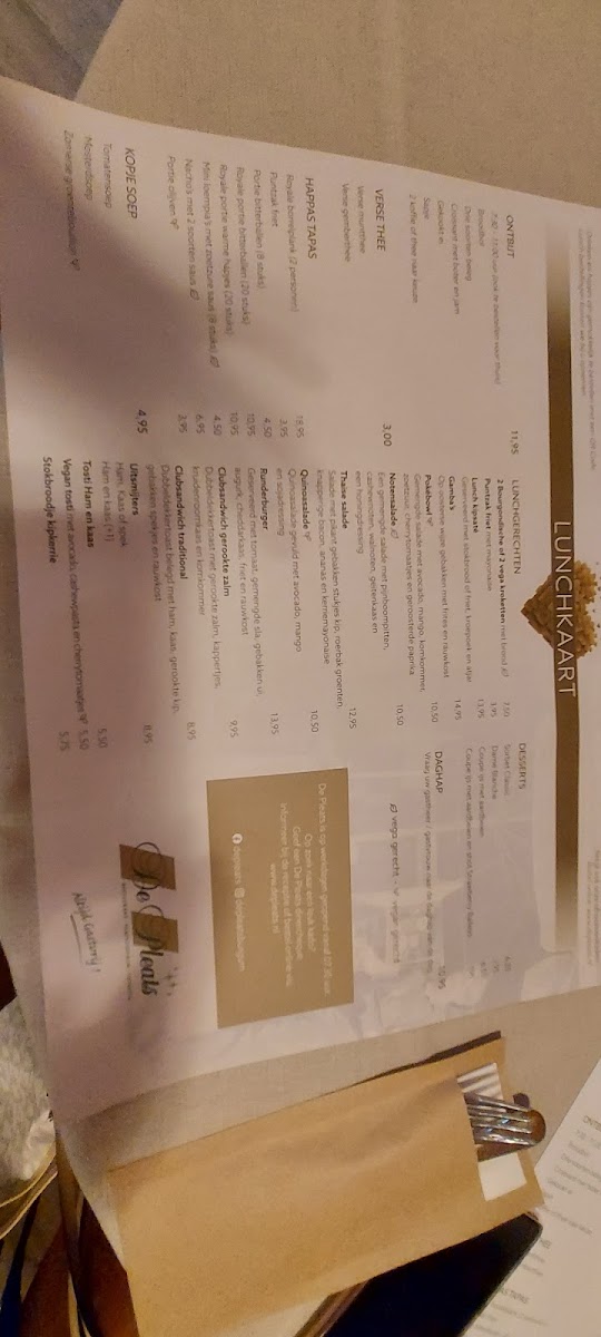 Menu Restaurant De Pleats-6