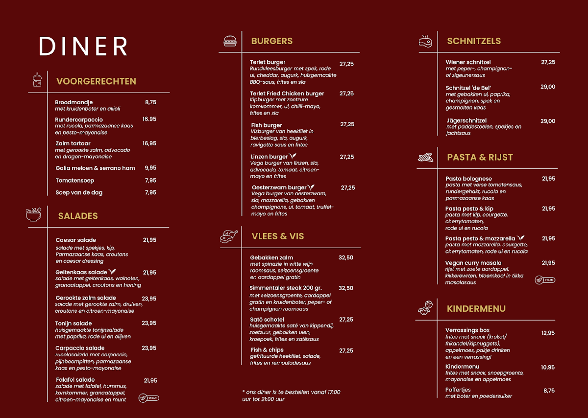 Menu Restaurant De Thermiekbel-1
