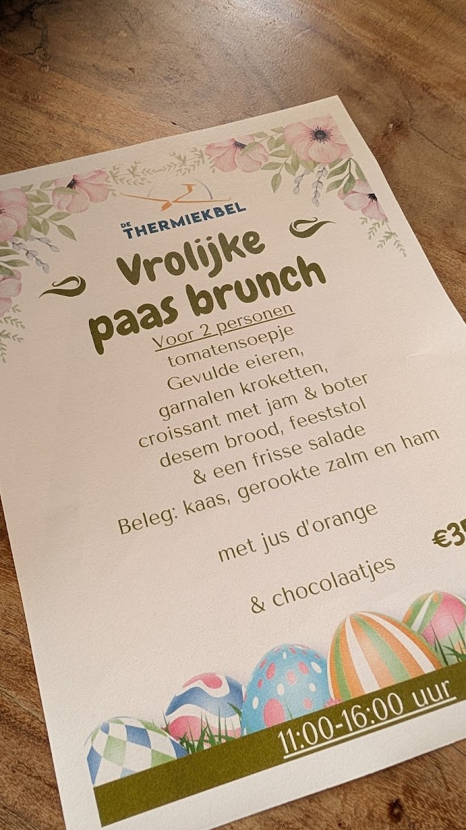 Menu Restaurant De Thermiekbel-7
