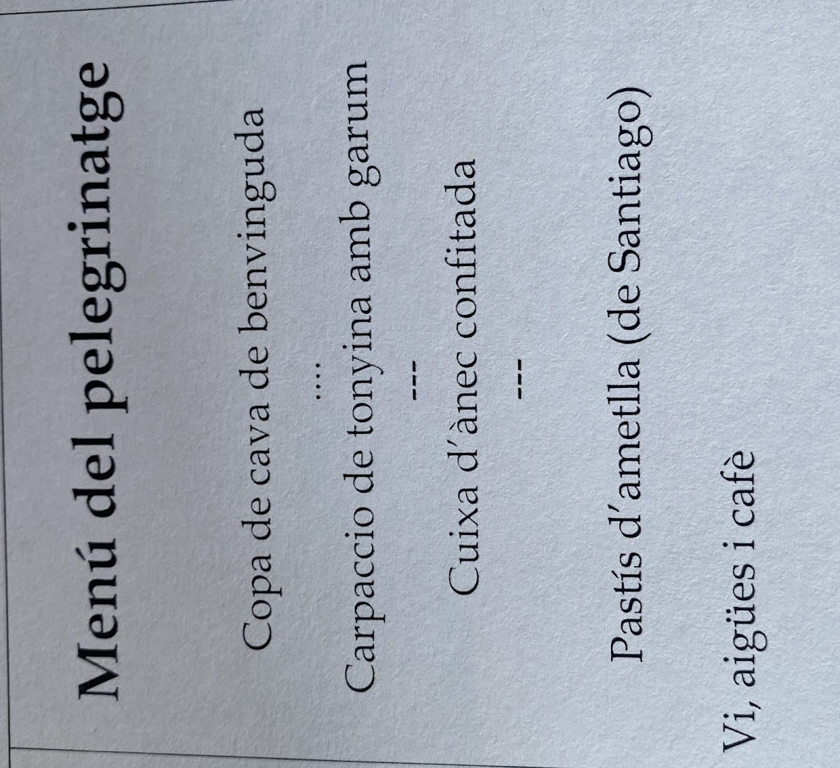 Menu Restaurant Del Monestir De Sant Pere De Rodes-6