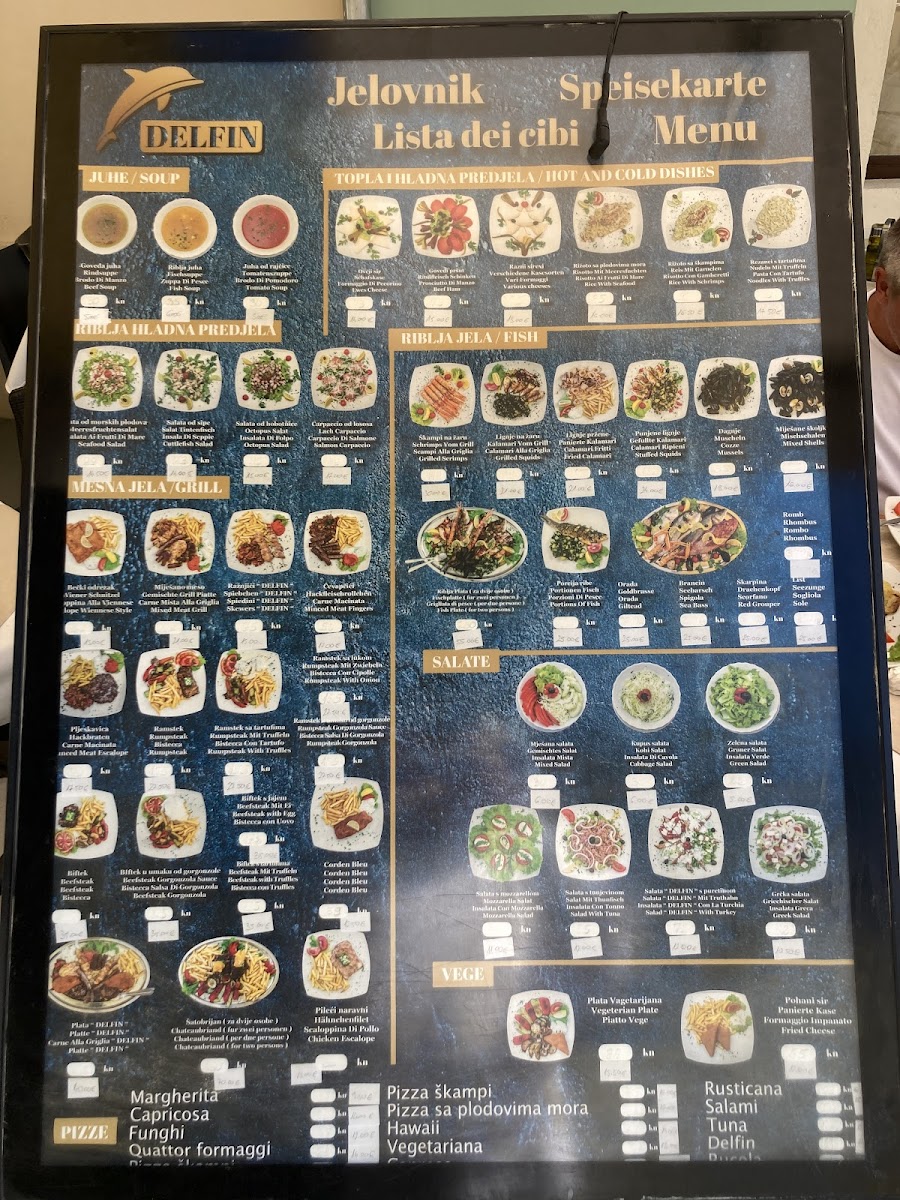 Menu Restaurant Delfin-1