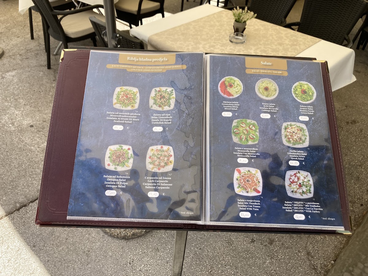 Menu Restaurant Delfin-2