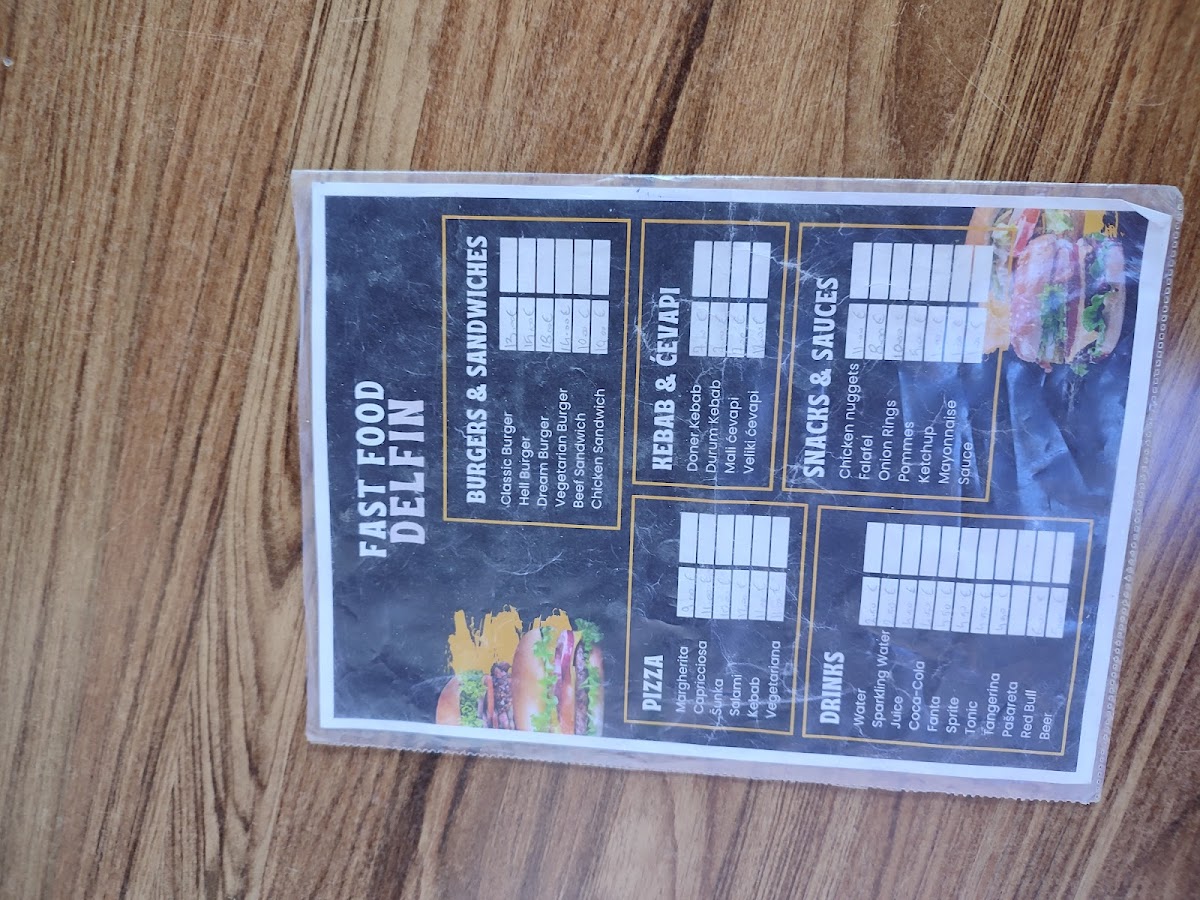 Menu Restaurant Delfin-4