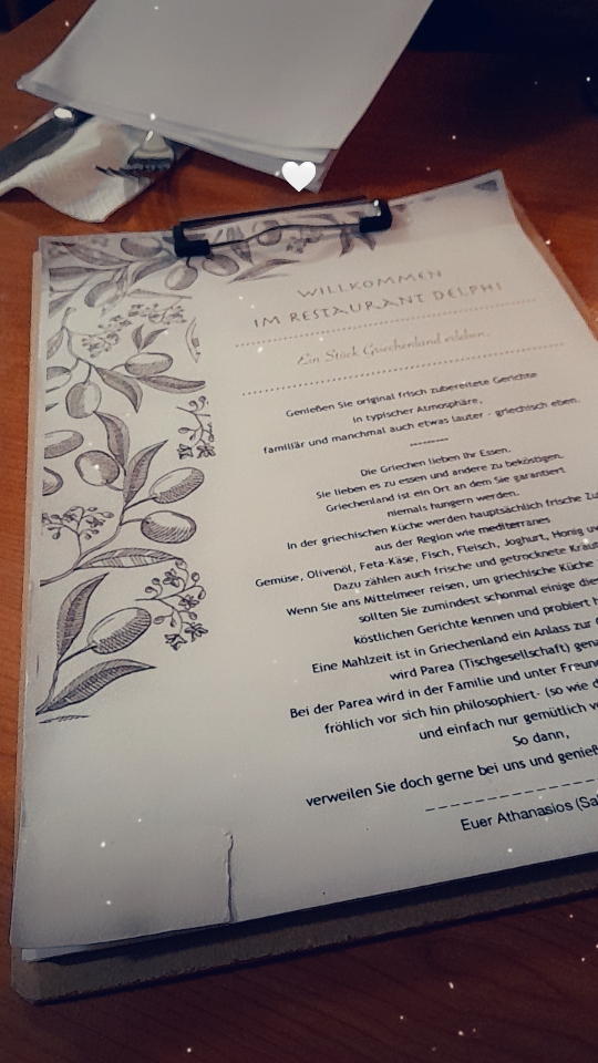 Menu Restaurant Delphi - Lebach-1