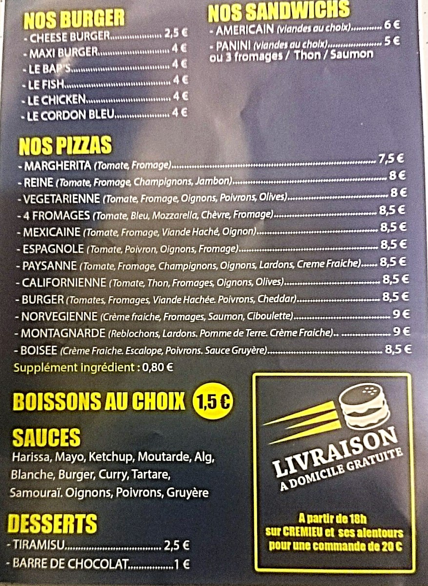 Menu Restaurant Des Halles Crémieu-8