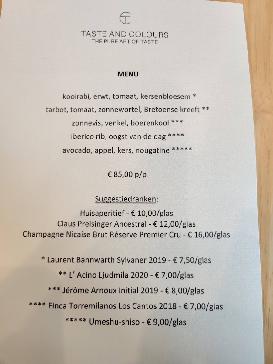 Menu Restaurant Dirkjan Decock-2