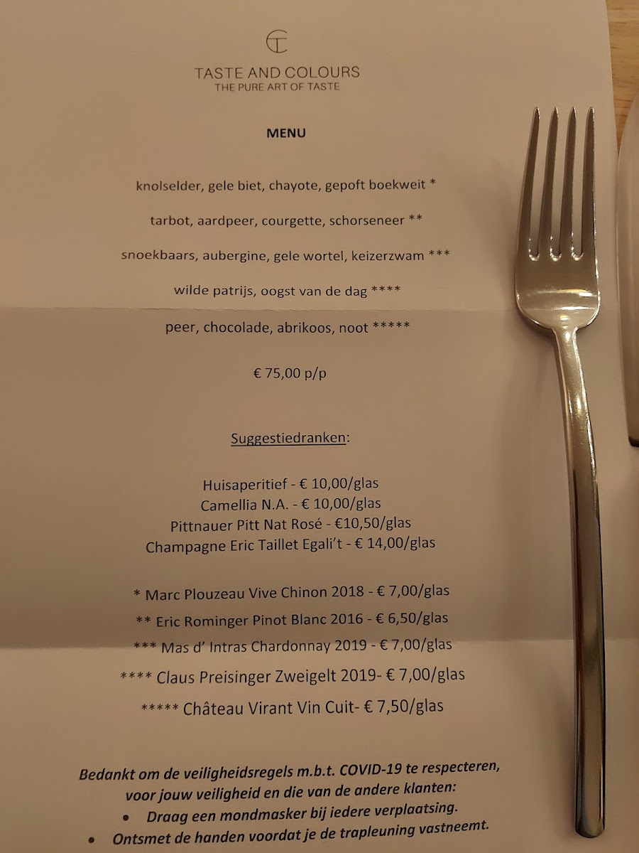 Menu Restaurant Dirkjan Decock-3