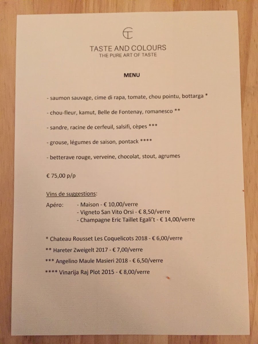 Menu Restaurant Dirkjan Decock-5