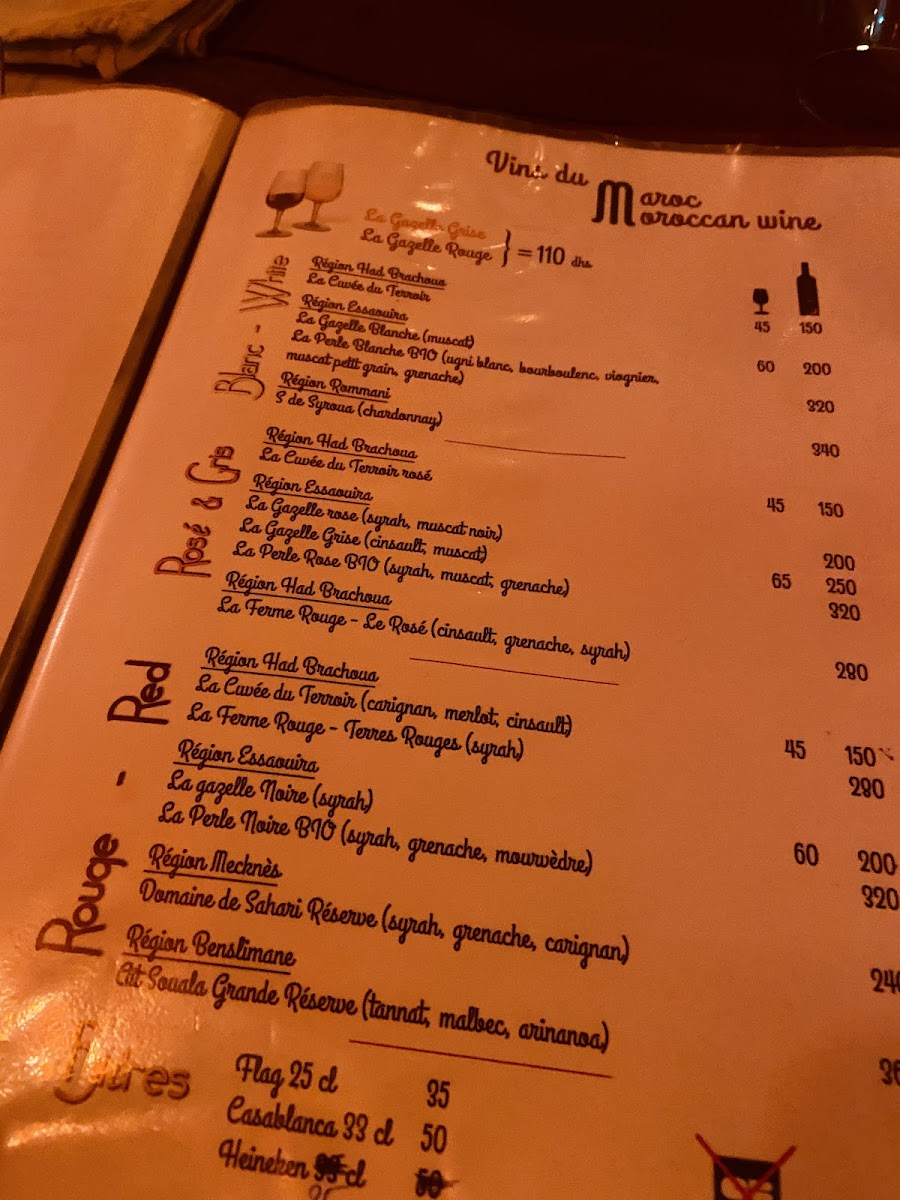 Menu Restaurant D'orient Et D'ailleurs-4