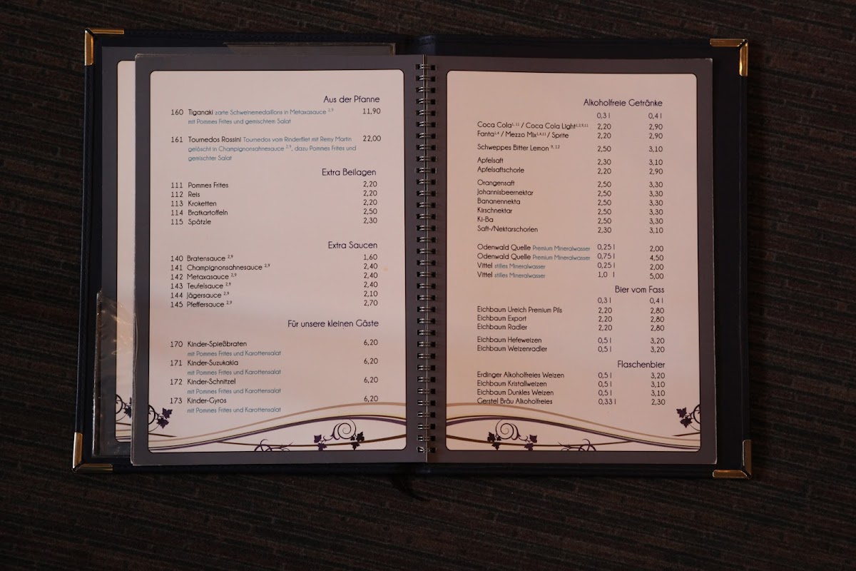 Menu Restaurant Drei Eichen-4