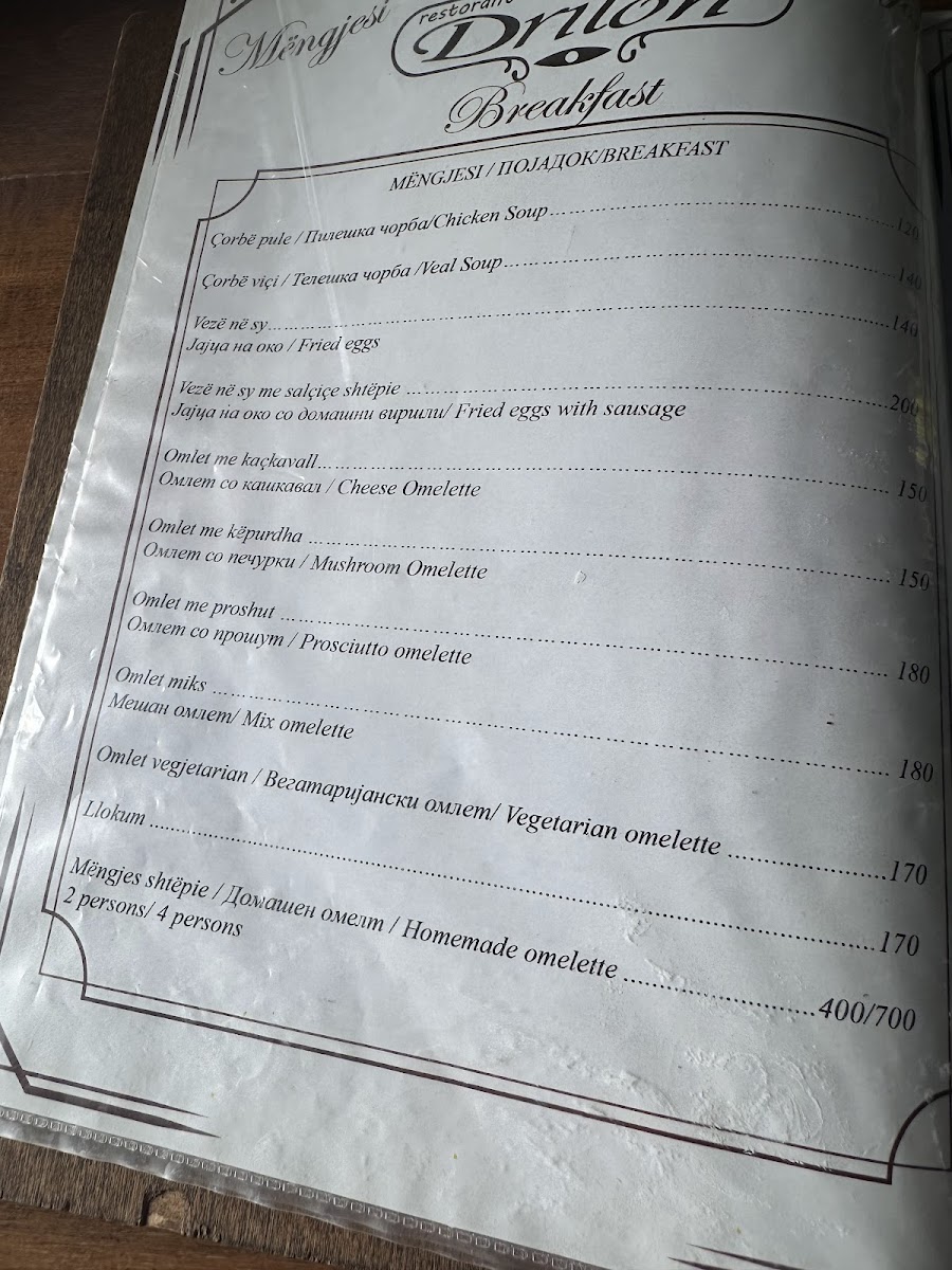 Menu Restaurant Drilon-6