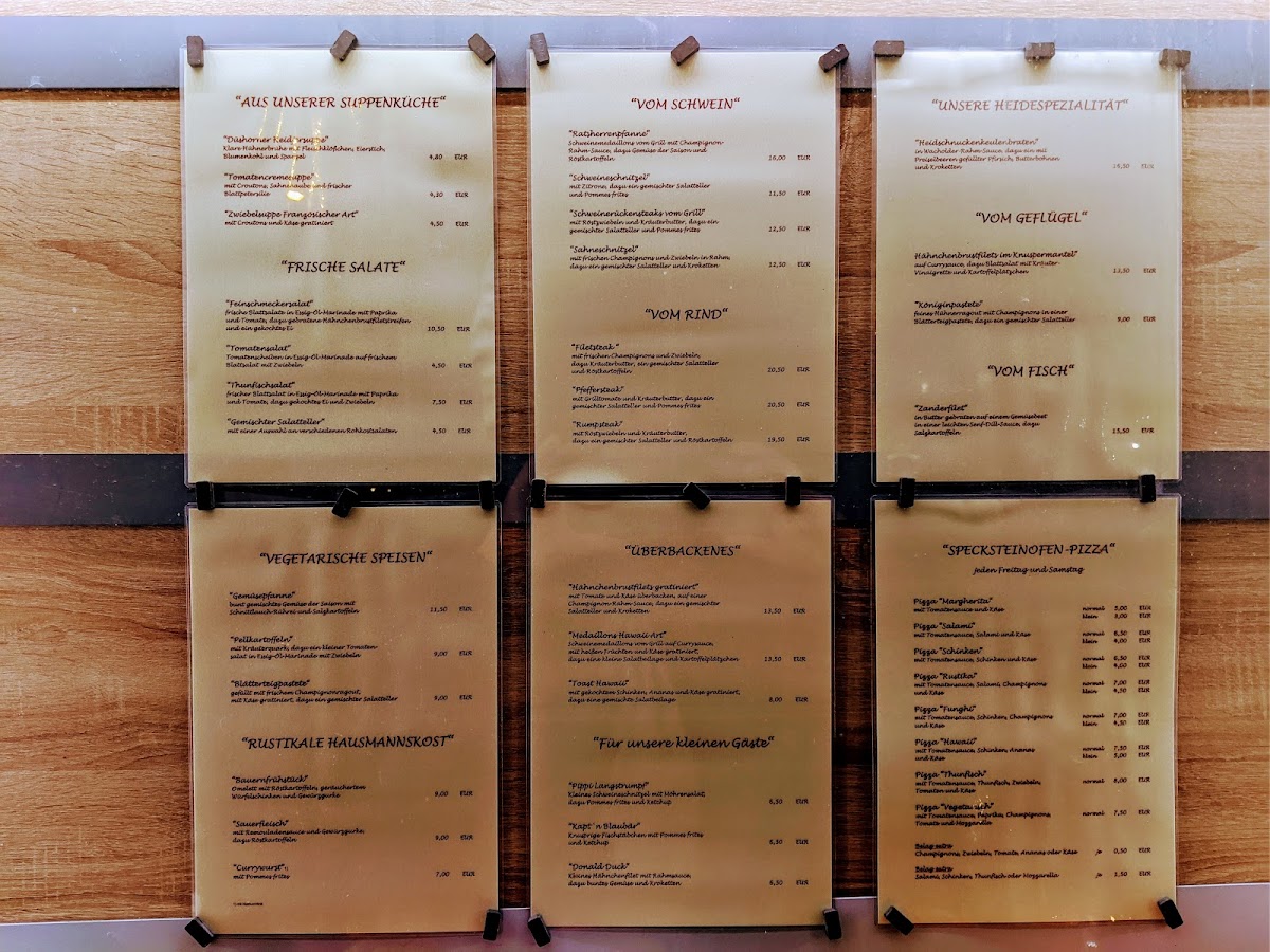 Menu Restaurant Düshorner Hof-1