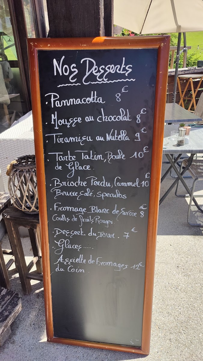 Menu Restaurant Du Golf-1
