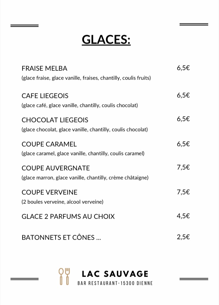 Menu Restaurant Du Lac Sauvage-3