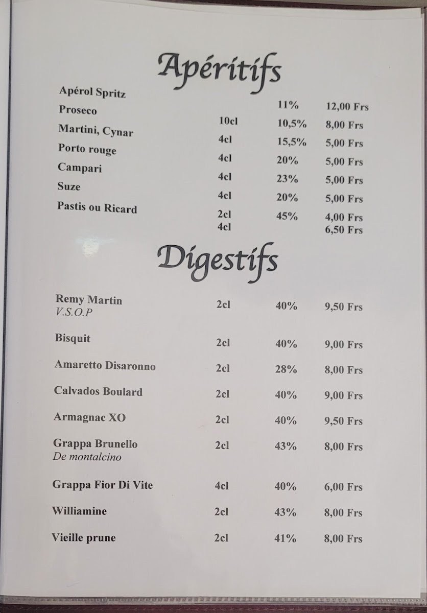 Menu Restaurant Du Raisin-1