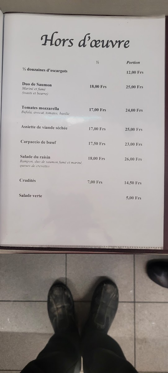 Menu Restaurant Du Raisin-10
