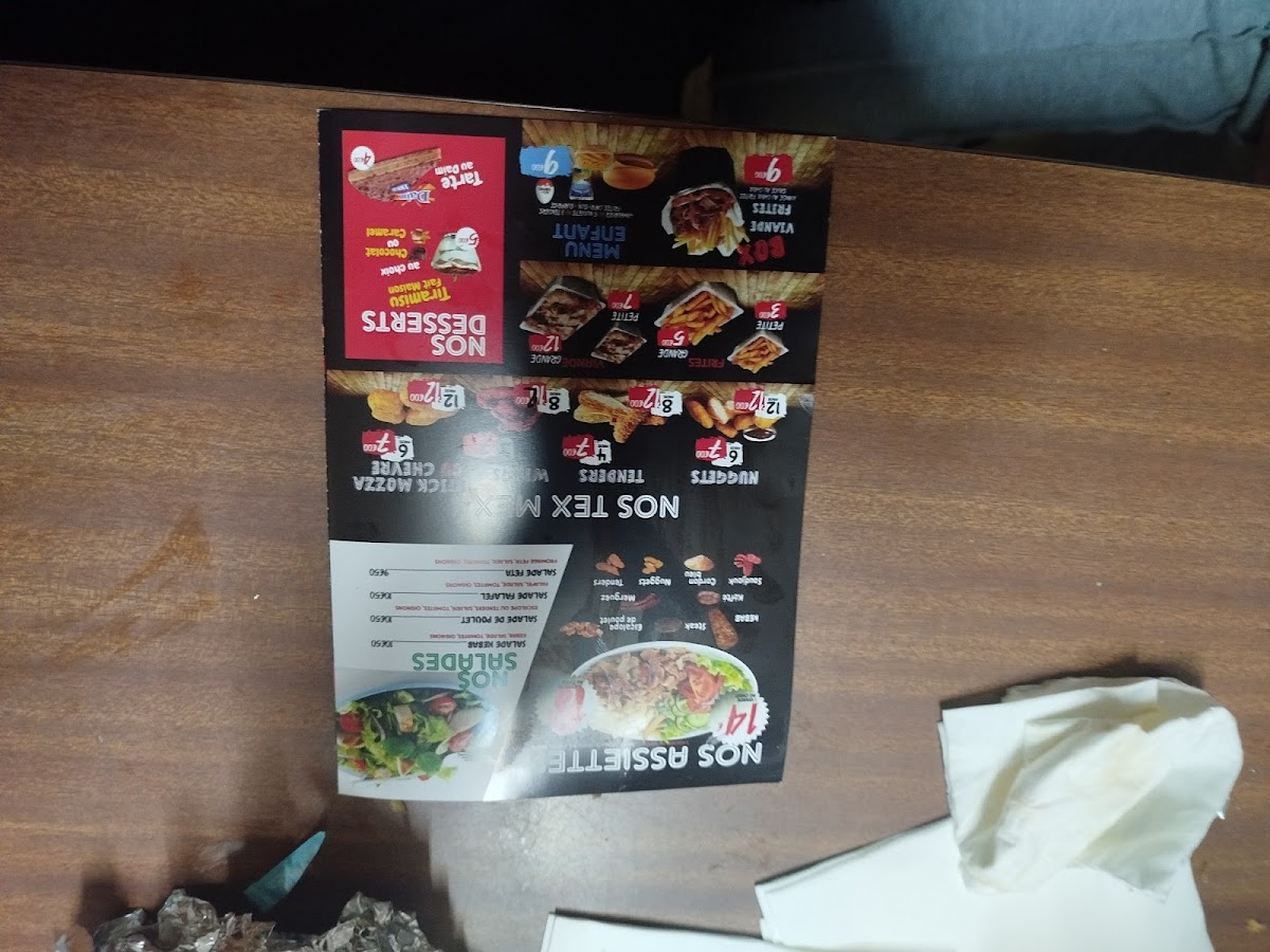 Menu Restaurant Dunia-3