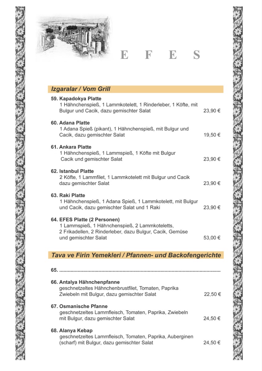 Menu Restaurant Efes-4