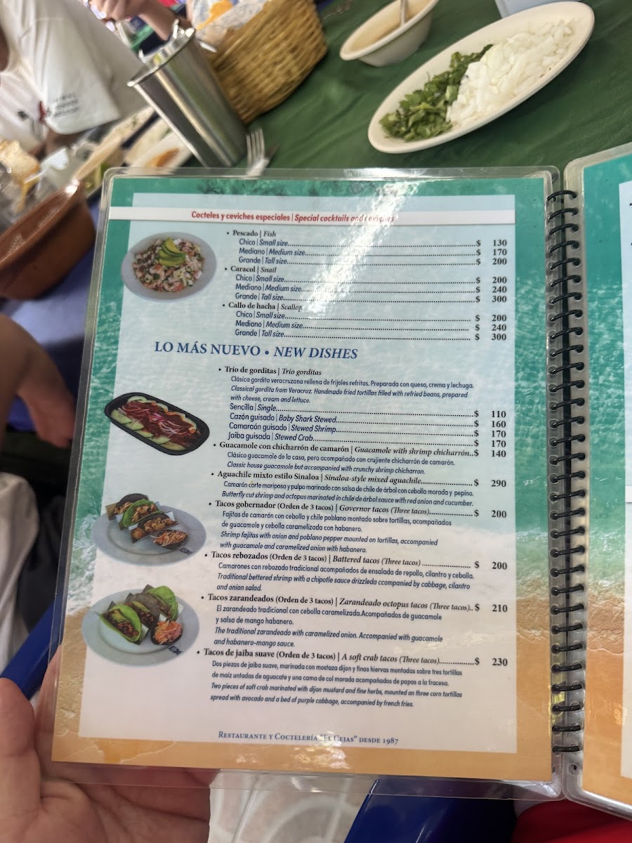 Menu Restaurant El Cejas-4