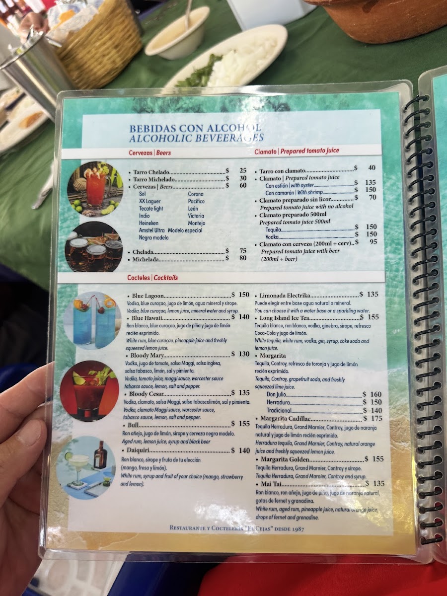 Menu Restaurant El Cejas-7