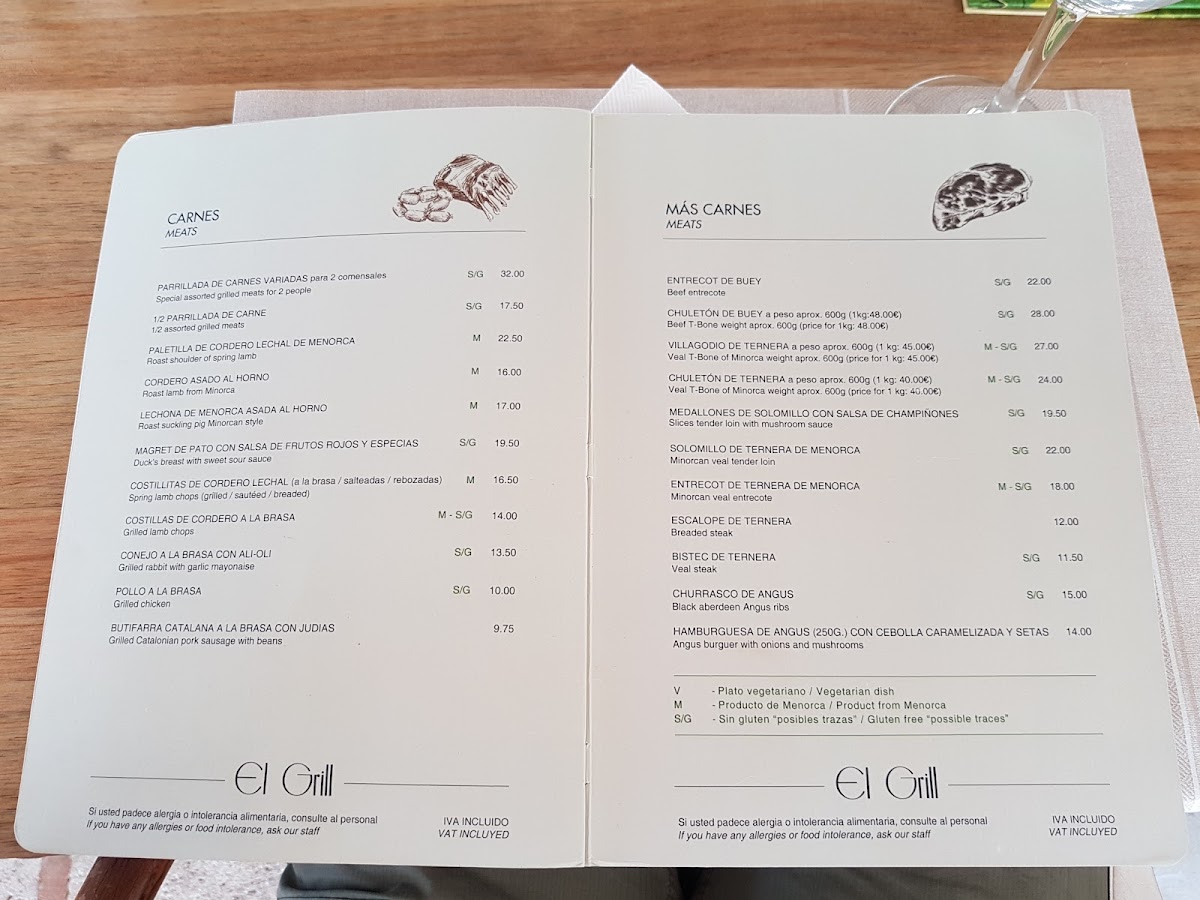 Menu Restaurant El Grill-10