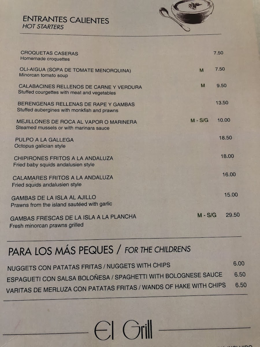 Menu Restaurant El Grill-9