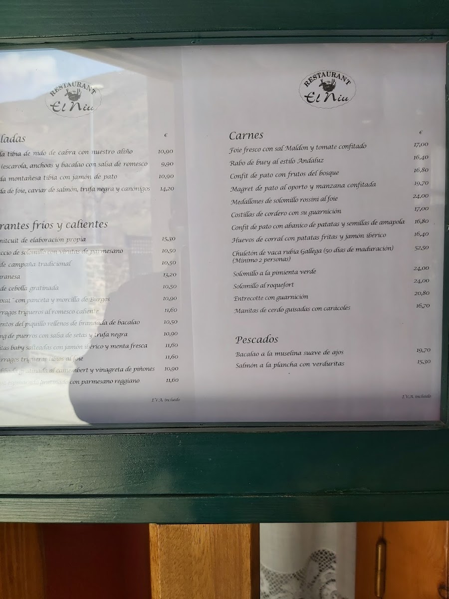 Menu Restaurant El Niu-6