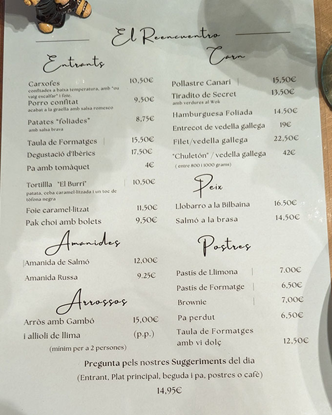 Menu Restaurant El Reencuentro Tarragona-3