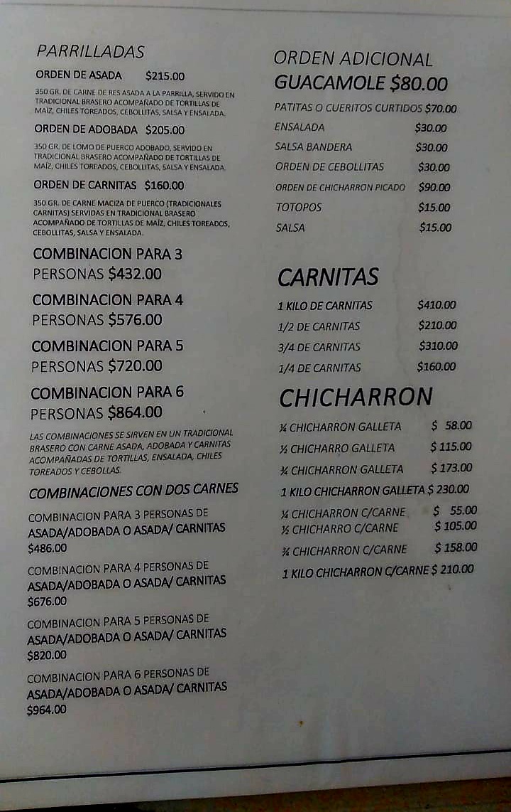 Menu Restaurant El Túle-1