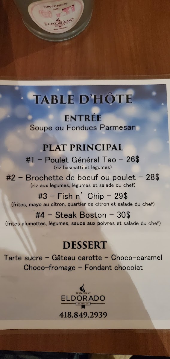 Menu Restaurant Eldorado-1