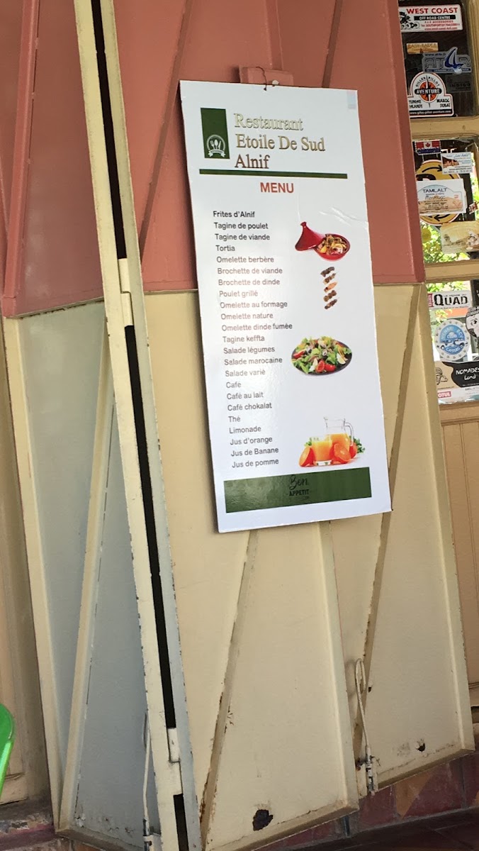 Menu Restaurant Etoile Du Sud-4