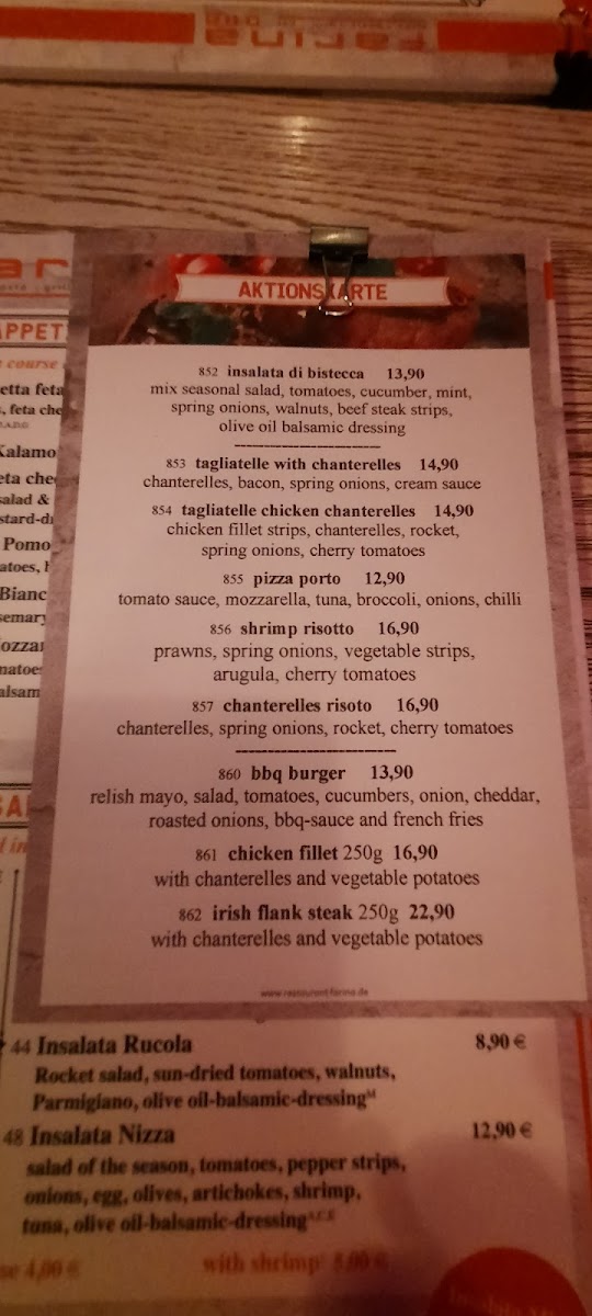 Menu Restaurant Farina-7