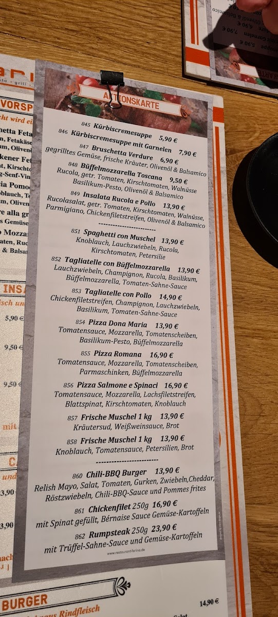 Menu Restaurant Farina-8