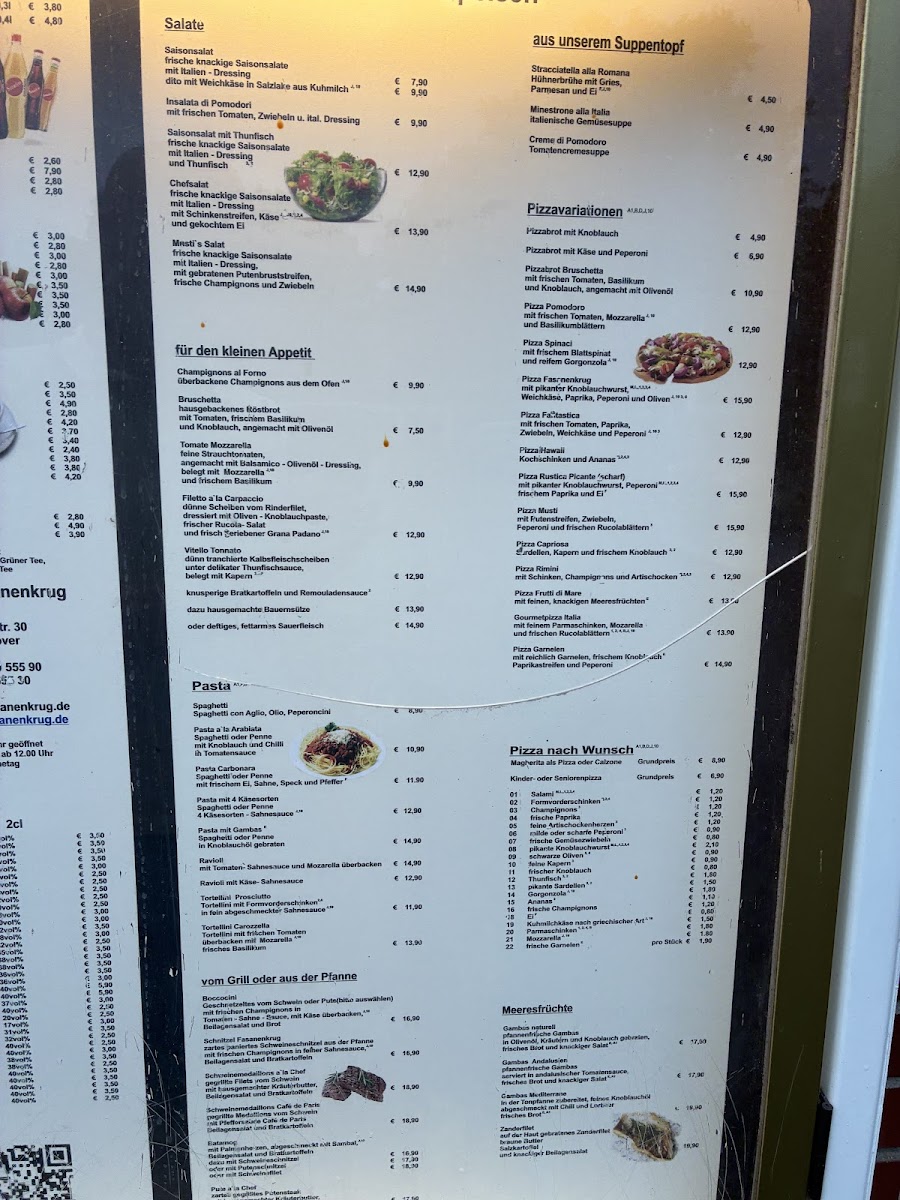 Menu Restaurant - Fasanenkrug Gmbh-3