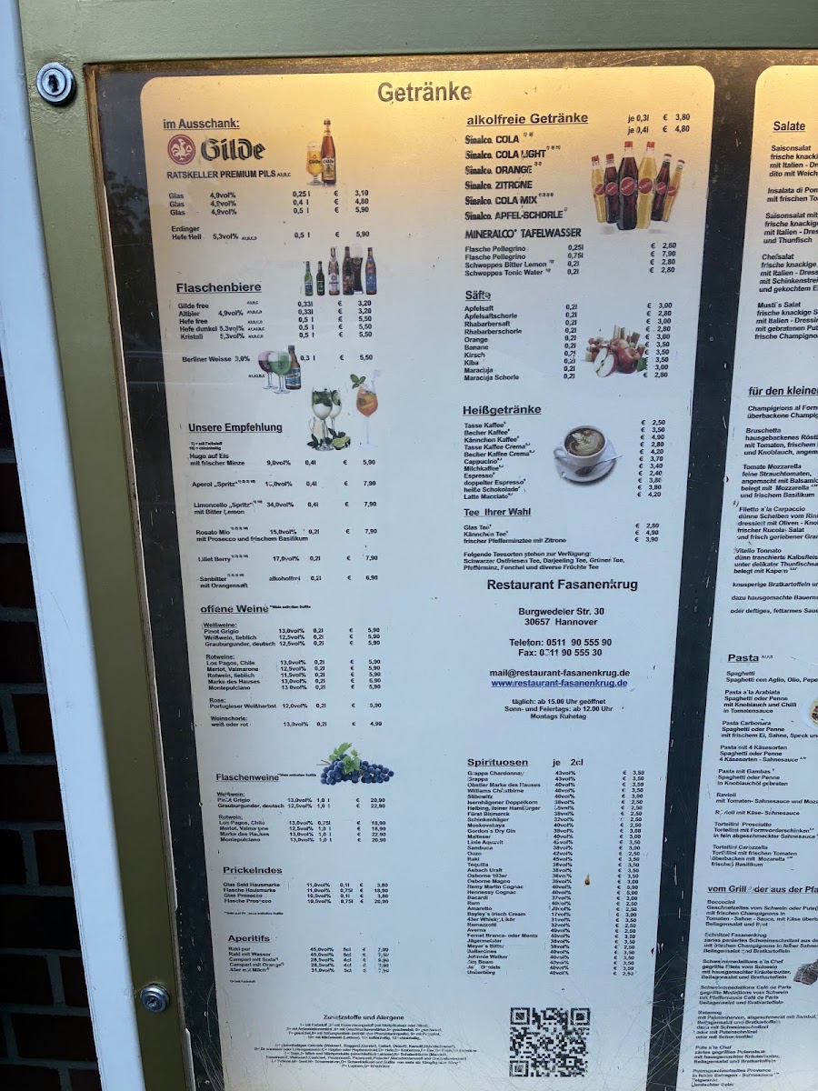 Menu Restaurant - Fasanenkrug Gmbh-4