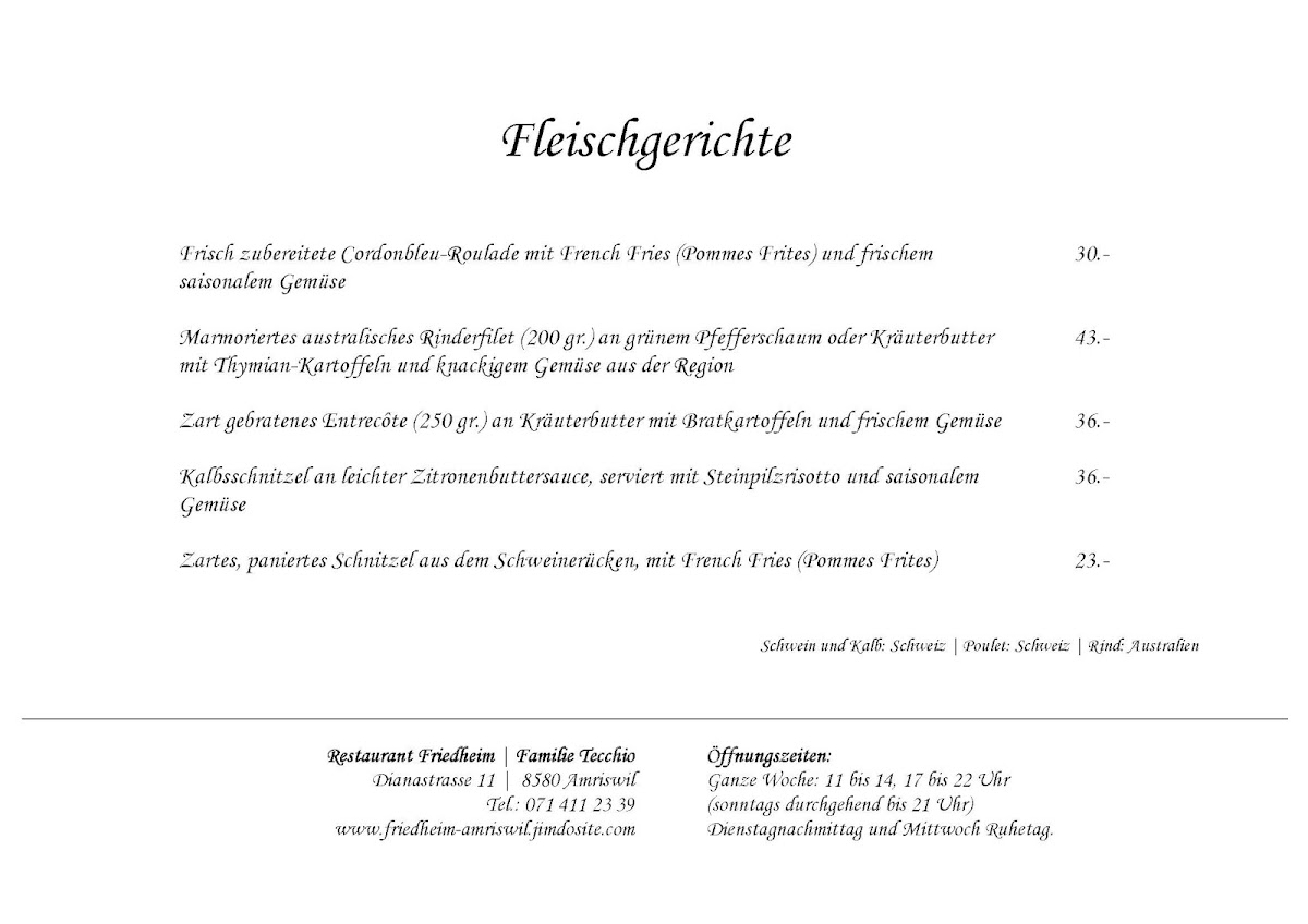 Menu Restaurant Friedheim Amriswil-1