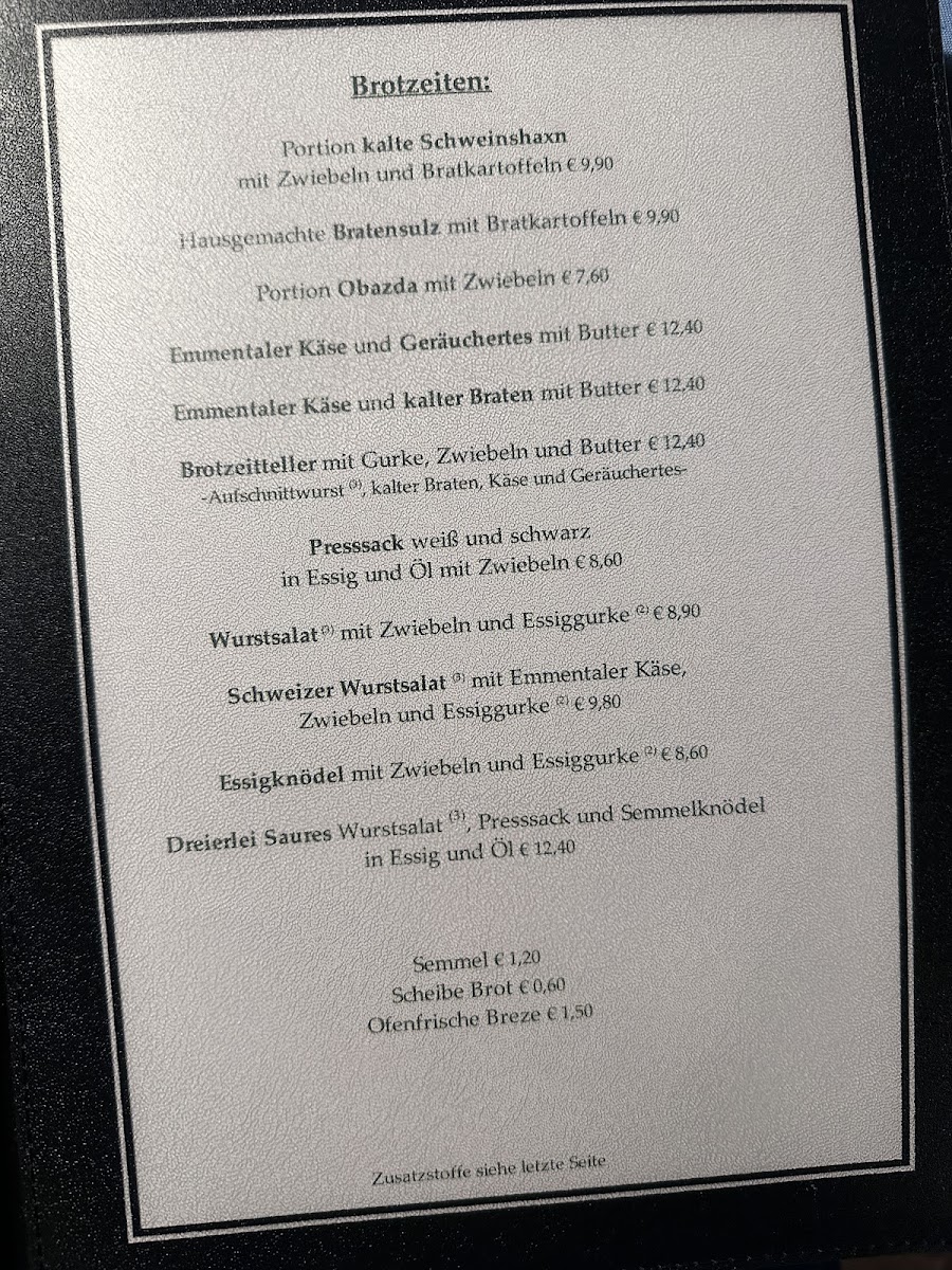 Menu Restaurant Gasthaus Pfeil-6