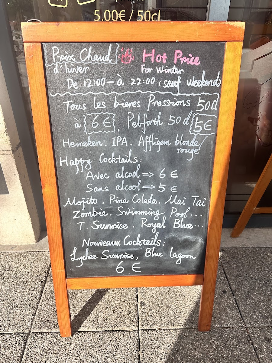 Menu Restaurant Hibar (嗨锅) Bar Brasserie-1