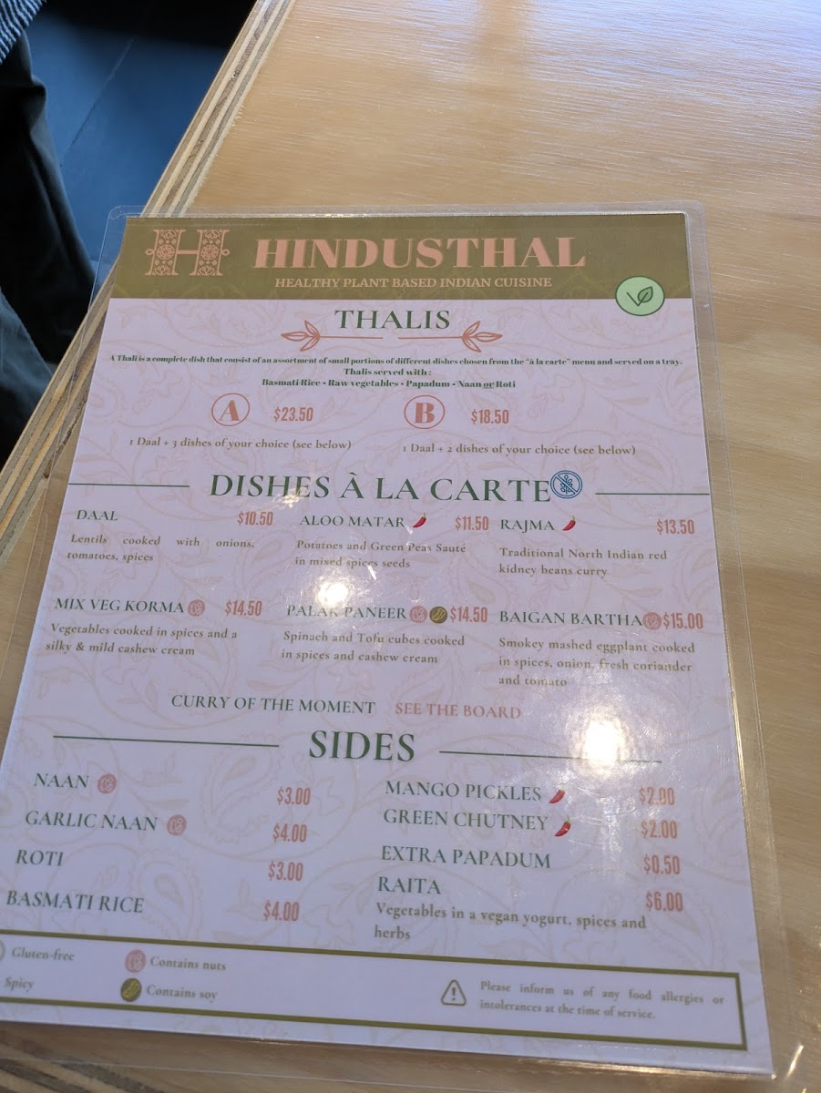Menu Restaurant Hindusthali-1