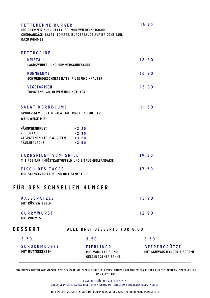 Menu Restaurant @ Hotel Kristal-2