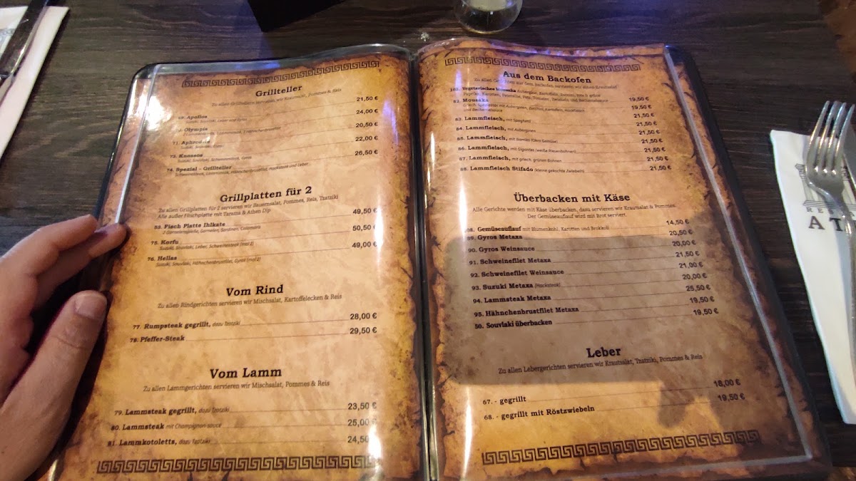 Menu Restaurant Ihlkate Athen-10