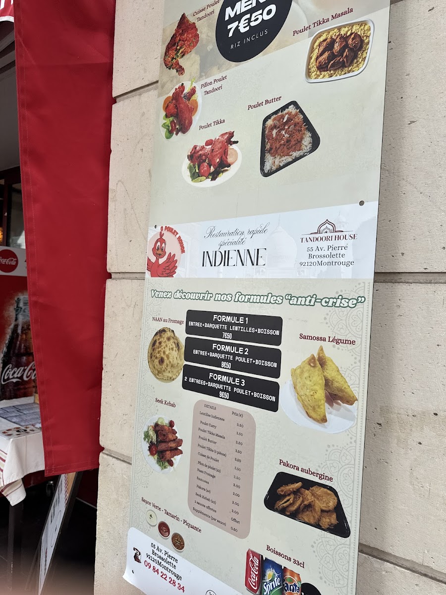 Menu Restaurant Indien Tandoori House-5