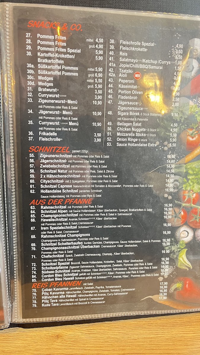 Menu Restaurant Irem - Döner & Pizzeria-4