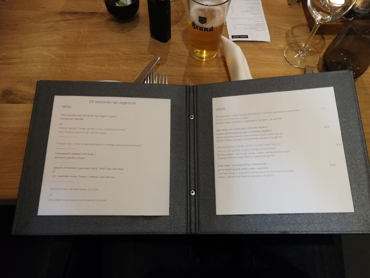 Menu Restaurant Jagersrust-2