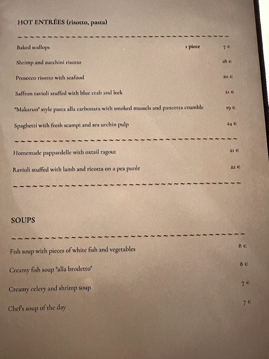 Menu Restaurant Kadena-1