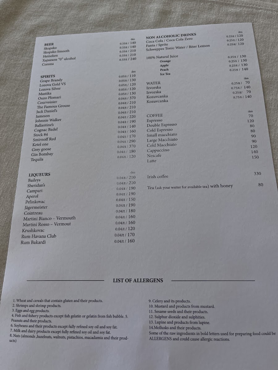 Menu Restaurant „Kaj Mestono“-3